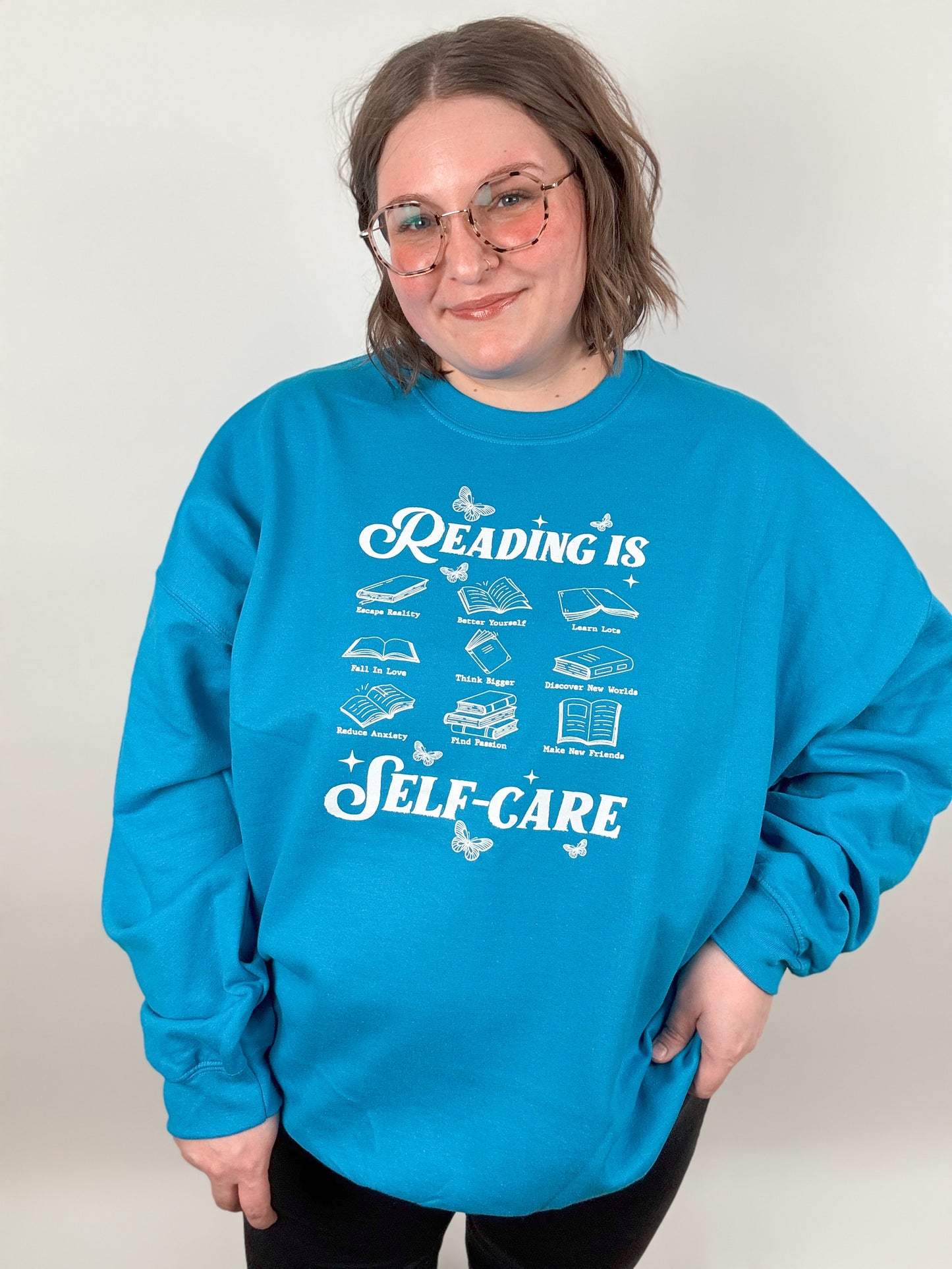 Reading Is Self-Care Sweatshirt