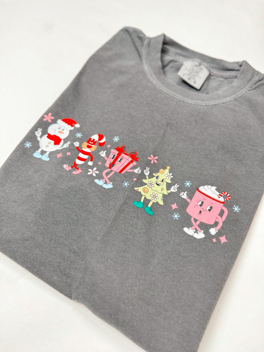 Trendy Winter Mascots Graphic Tee