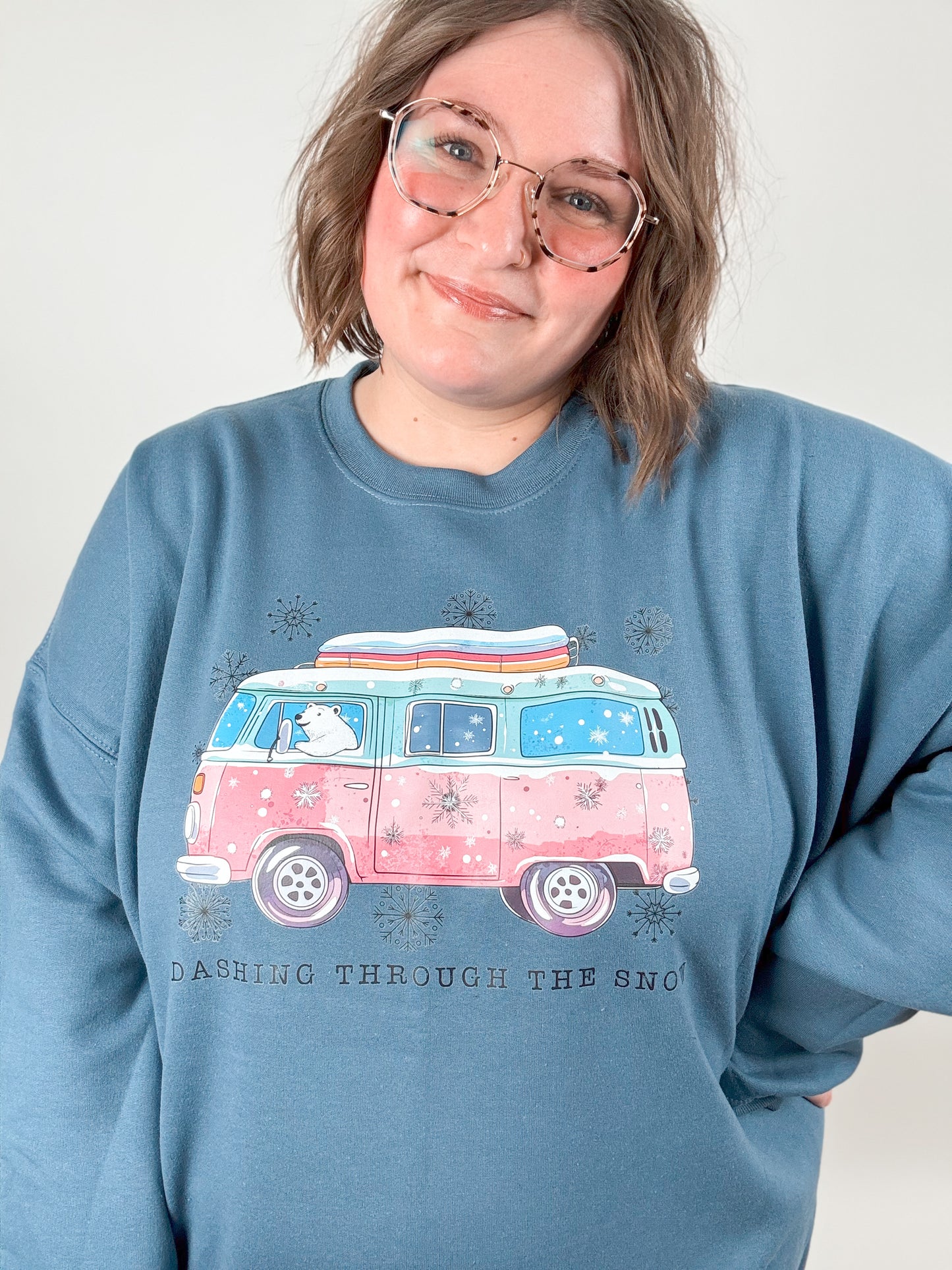 Dashing Through The Snow Sweatshirt