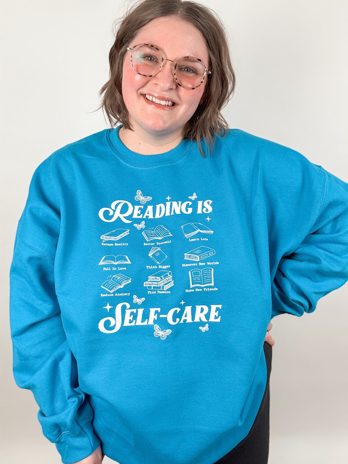 Reading Is Self-Care Sweatshirt