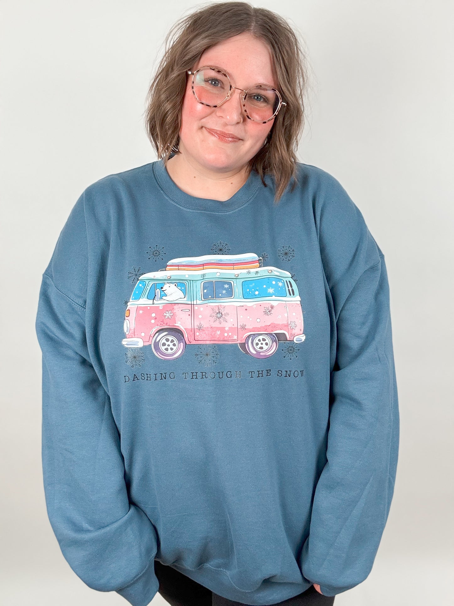 Dashing Through The Snow Sweatshirt