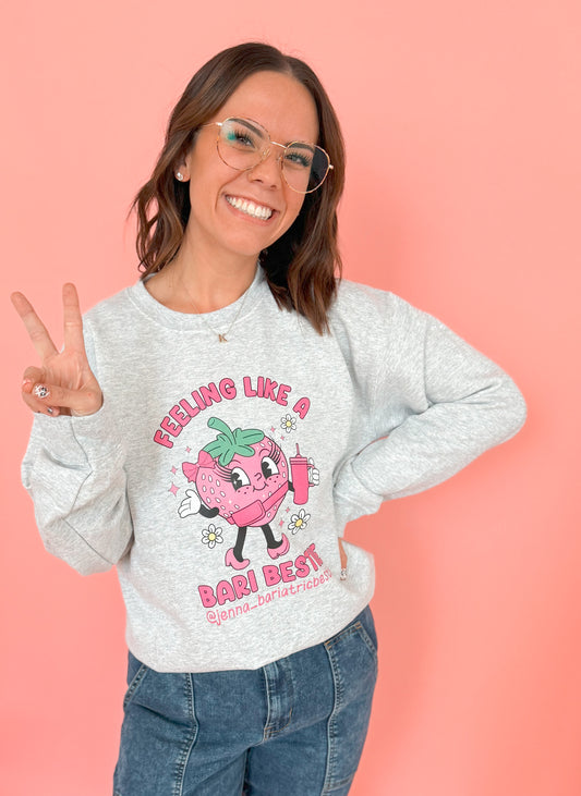 Feeling Like A Bari Bestie Crewneck Sweatshirt